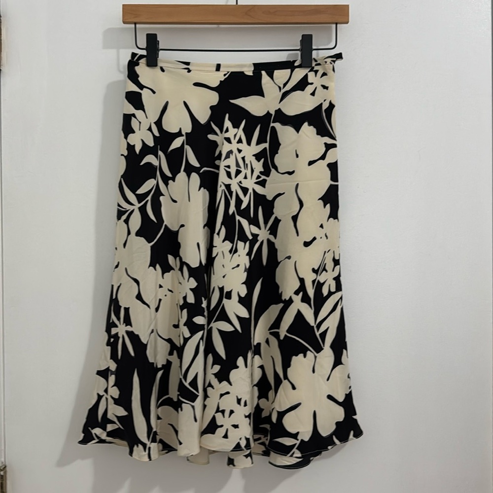 100% silk skirt